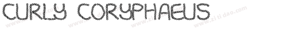 Curly Coryphaeus字体转换